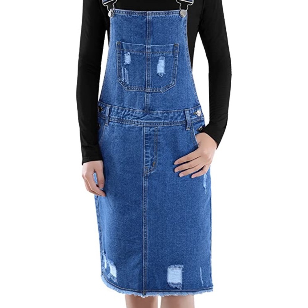 Ladies denim jumper
